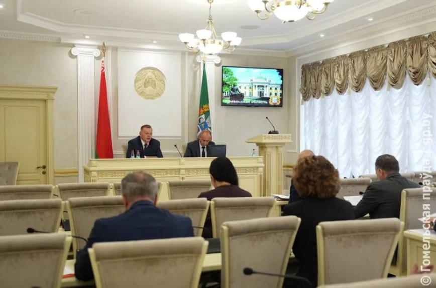 У Гомелі прайшла нарада з кіраўнікамі ВНУ рэгіёна